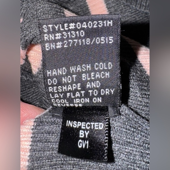 AGB vintage Y2K pink and grey mini ribbed dress. Size XL GUC🩷🩶 - Picture 9 of 9